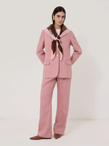 Future Botanic Silk Scarf | Red