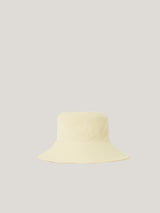 Reversible Cotton Stripe Bucket Hat | Yellow