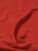 Wool Silk Pashmina | Red