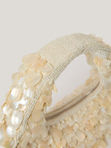 Mini Shell Beaded Tay | Natural