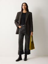 Langford Wool Blazer | Brown