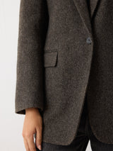 Langford Wool Blazer | Brown