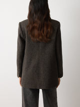 Langford Wool Blazer | Brown