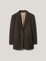 Langford Wool Blazer | Brown