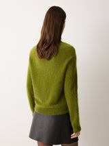 Halo Cashmere Jumper | Green