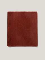 Wool Cashmere Blend Rib Snood | Auburn