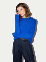 Cloud Cashmere Eldon Jumper | Blue