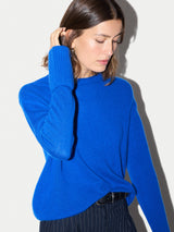Cloud Cashmere Eldon Jumper | Blue