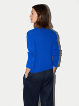 Cloud Cashmere Eldon Jumper | Blue