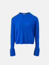 Cloud Cashmere Eldon Jumper | Blue