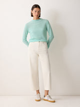 Cloud Cashmere Eldon Jumper | Aqua