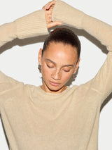 Cloud Cashmere Eldon Jumper | Cream