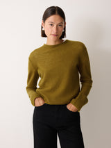 Cloud Cashmere Eldon Jumper | Haz | Hazel Green