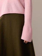 Cloud Cashmere Eldon Jumper | Pink