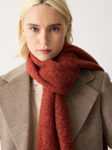 Alpaca Blend Scarf | Auburn