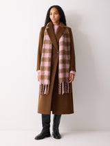 Alpaca Blend Check Scarf | Multi