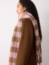 Alpaca Blend Check Scarf | Multi