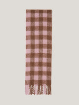 Alpaca Blend Check Scarf | Multi