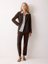 Silk Habotai Classic Shirt | Grey