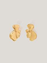 Deconstructed Petals Earring | Gold