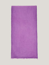 Crinkle Cotton Woven Scarf | Purple