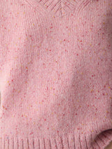 Boxy V Neck Speckled Tank Boxy V Neck Speckled Tank | Pink