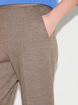 Stretch Flannel Track Pant | Neutral
