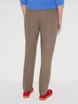 Stretch Flannel Track Pant | Neutral