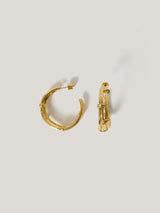 Dainty Loops Hoop Earring | Gold