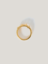 Dainty Loops Ring | Gold