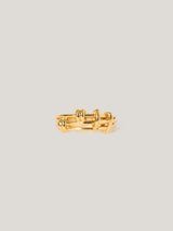 Dainty Loops Ring | Gold
