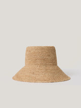 Straw Bucket Hat | Natural