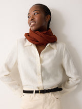 Wool Silk Pashmina | Auburn