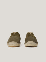 Spanish Elasticated Espadrille | Khaki