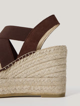 Spanish Wedge Espadrille | Brown