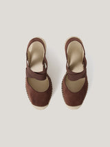 Spanish Wedge Espadrille | Brown