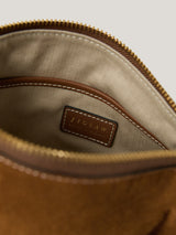 Ava Suede Crossbody | Tan