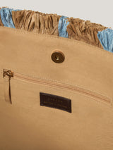 Striped Straw Tote | Multi