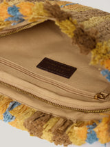 Striped Straw Pouch | Multi