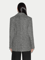 Italian Wool Tailored Coat | Grey
