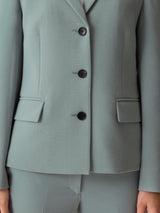 Ellis Modern Crepe Blazer | Blue