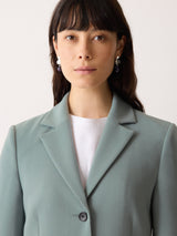 Ellis Modern Crepe Blazer | Blue