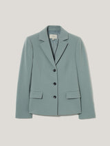 Ellis Modern Crepe Blazer | Blue