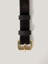 Suede Skinny Belt Suede Skinny Belt | Chocolate