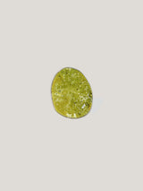 Green Jasper Disc Ring | Green