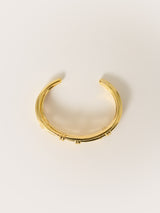 Dainty Loops Bangle | Gold