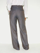 Barker Straight Leg Trouser | Blue