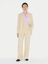 Barker Straight Leg Trouser | Cream