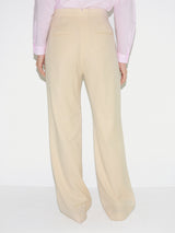 Barker Straight Leg Trouser | Cream