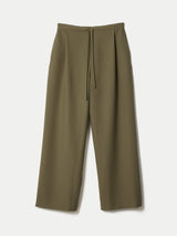 Tailored Drawstring Trouser | Green